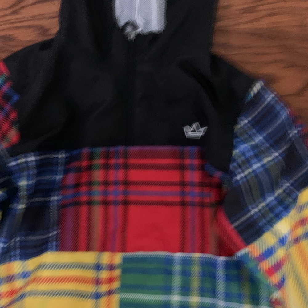 Colorful Plaid Hoodie